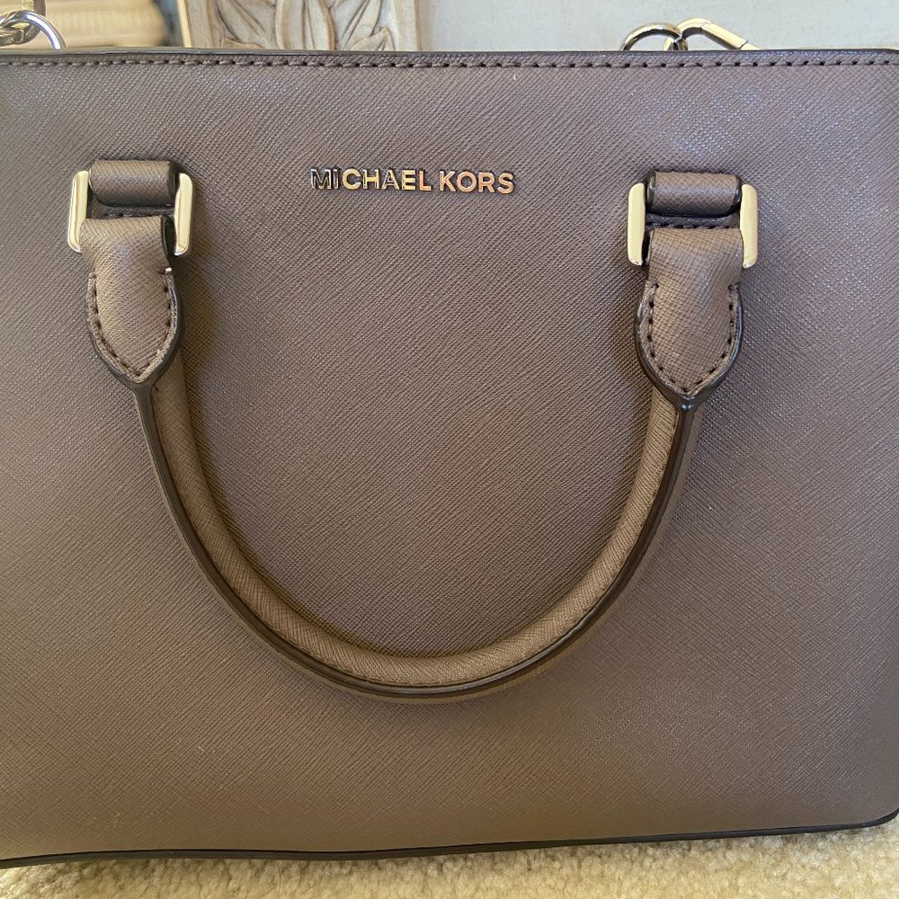 Gray Michael Kors Crossbody